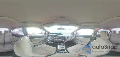 2014 Honda Civic Ex z USA, uszkodzony, nr VIN 2HGFB2F86EH538915